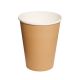 VASO POLIPAPEL UNA CAPA KRAFT 12 OZ NP (50X20)