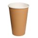 VASO POLIPAPEL UNA CAPA KRAFT 16 OZ NP (50X20)