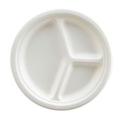 PLATO 9 COMPOSTABLE 3/DIV NP(10X50)