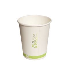 VASO UNA CAPA COMPOST. 8 OZ NP (50X20)