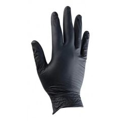 GUANTE NITRILO NEGRO NITROGLOVE T-S (1X100)