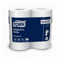 HIGIENICO BAJO METRAJE HOJA SIMPLE 50 MTS TORK (12X4)