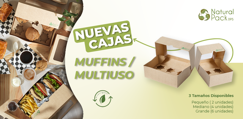 Cajas Muffins/Multiuso